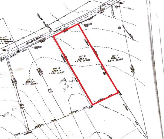 Holland Road Lot 2 Survey