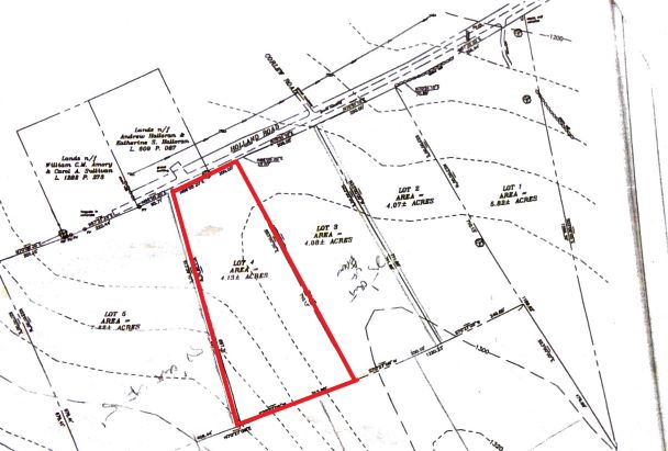 Holland Road Lot 4 Survey